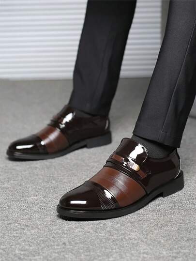 Bélvoir™ Luxury Leather Oxfords – Formal Elegance for Men