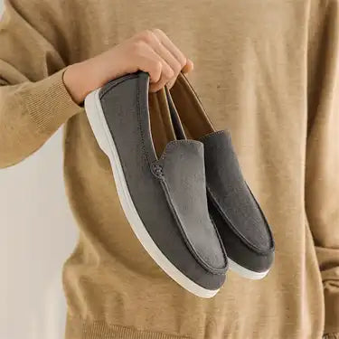 Bélvoir™ Suede Loafers – Luxury Comfort in Every Step”