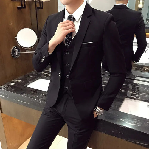 Bélvoir Signature 3-Piece Slim Fit Suit