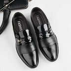 Bélvoir™ Luxury Leather Oxfords – Formal Elegance for Men