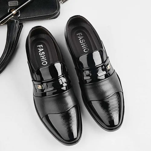 Bélvoir™ Luxury Leather Oxfords – Formal Elegance for Men