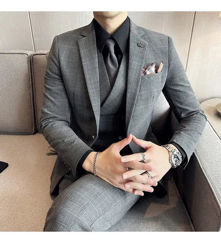Bélvoir Prestige — Tailored Men’s 3-Piece Luxury Set