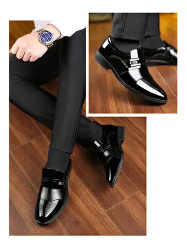 Bélvoir™ Luxury Leather Oxfords – Formal Elegance for Men