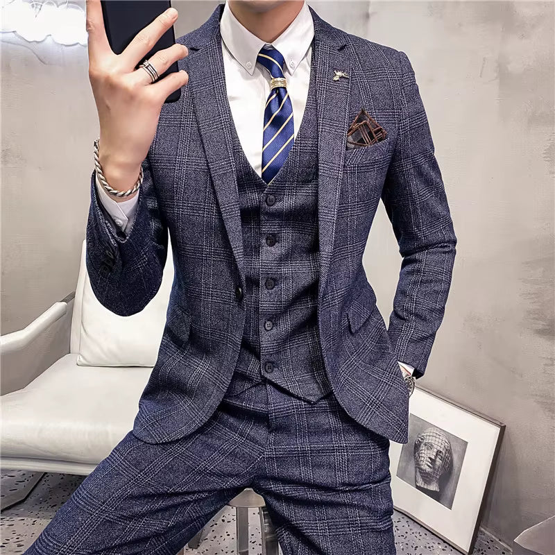 Bélvoir Prestige — Tailored Men’s 3-Piece Luxury Set