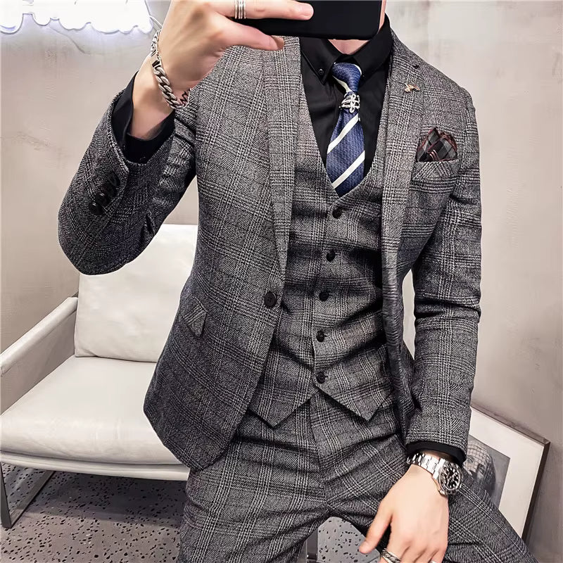 Bélvoir Prestige — Tailored Men’s 3-Piece Luxury Set