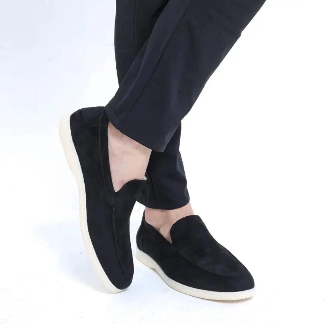 Bélvoir™ Suede Loafers – Luxury Comfort in Every Step”