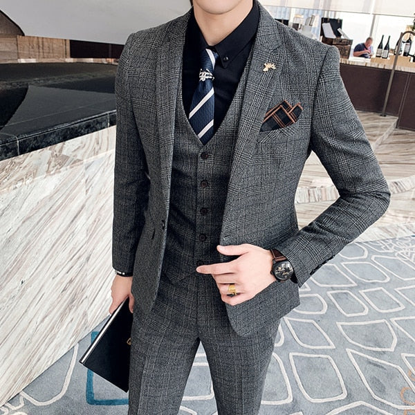 Bélvoir Prestige — Tailored Men’s 3-Piece Luxury Set
