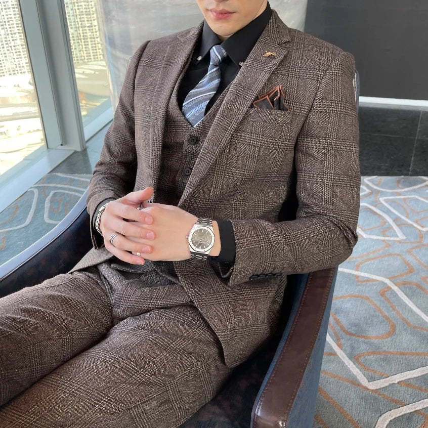 Bélvoir Prestige — Tailored Men’s 3-Piece Luxury Set