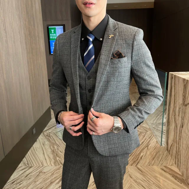 Bélvoir Prestige — Tailored Men’s 3-Piece Luxury Set