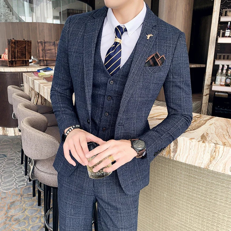 Bélvoir Prestige — Tailored Men’s 3-Piece Luxury Set