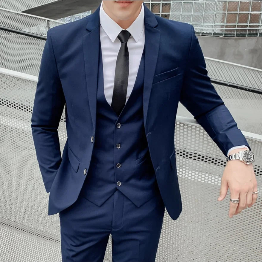 Bélvoir Signature 3-Piece Slim Fit Suit