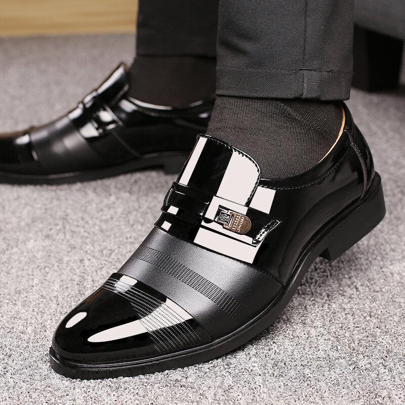Bélvoir™ Luxury Leather Oxfords – Formal Elegance for Men