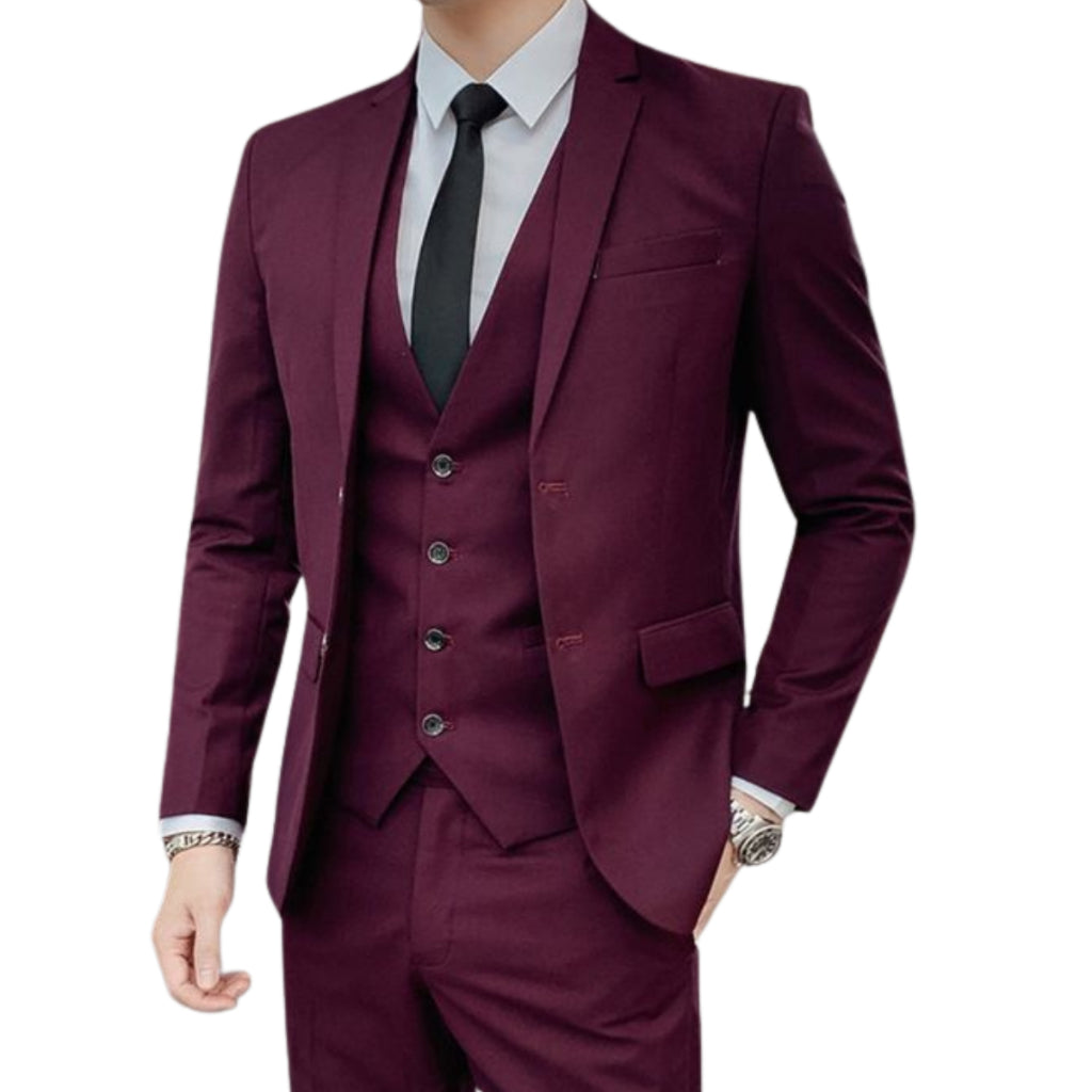 Bélvoir Signature 3-Piece Slim Fit Suit